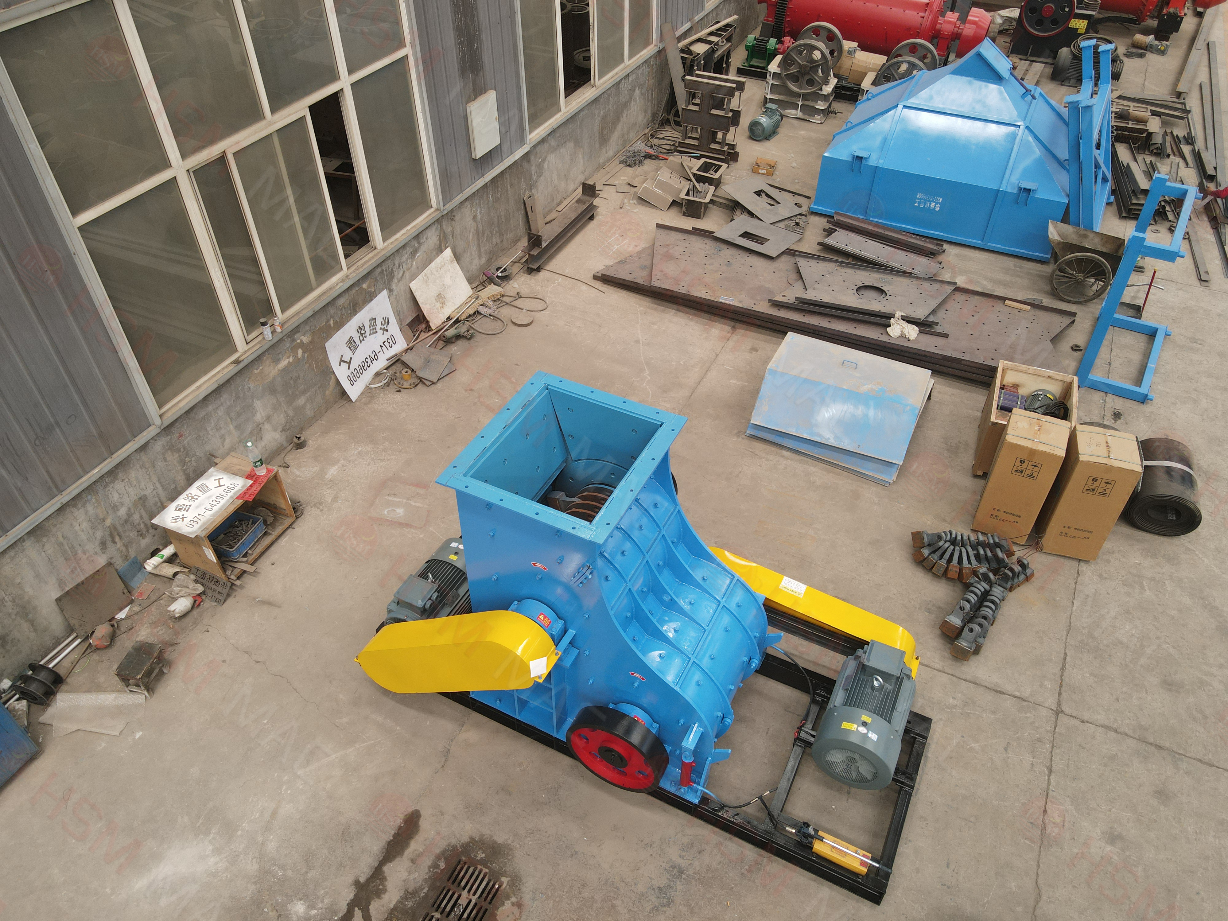 页岩双级无筛底粉碎机